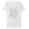 thumbnail image 1 of Men's Marvel Thor Geometric Pattern  Graphic Tee White Small, 1 of 4