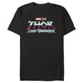 thumbnail image 1 of Men's Marvel: Thor: Love and Thunder Classic Logo  Graphic Tee Black Small, 1 of 5