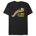 thumbnail image 1 of Men's Marvel: Thor: Love and Thunder New Asgard Tours Logo Graphic Tee Black 2X Large, 1 of 5