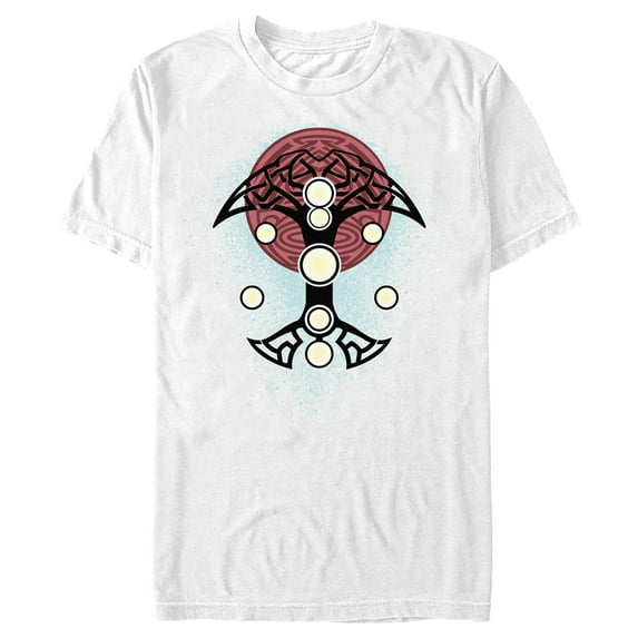 Men's Marvel: Thor: Love and Thunder Nine Realms Geometric Costume Graphic Tee White Small