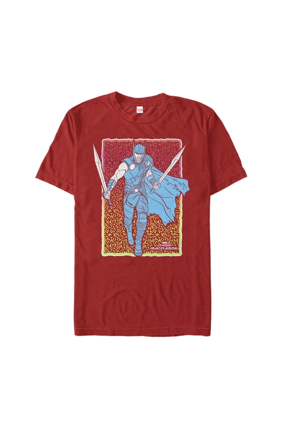 Men's Marvel Thor: Ragnarok Battle Ready Graphic Tee Red Medium