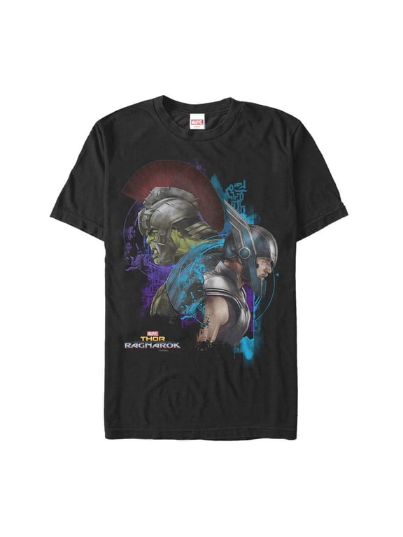 Men's Marvel Thor: Ragnarok Friend Fight Graphic Tee Black 5X Large