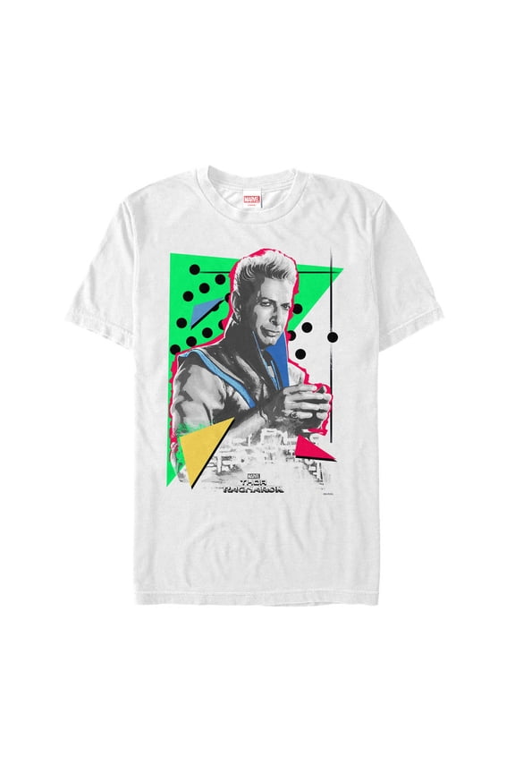 Men's Marvel Thor: Ragnarok Grandmaster Retro Graphic Tee White X Large