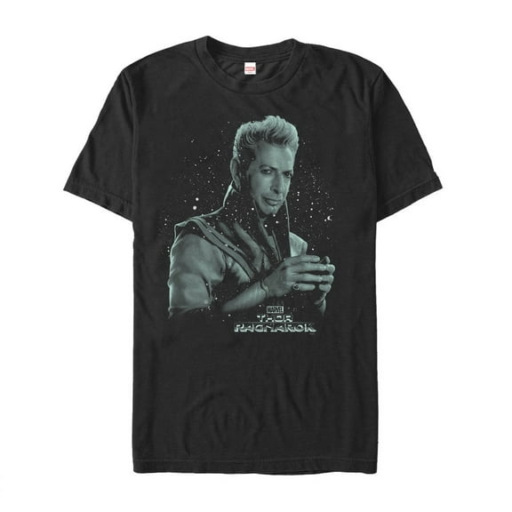 Men's Marvel Thor: Ragnarok Grandmaster Star  Graphic Tee Black Small