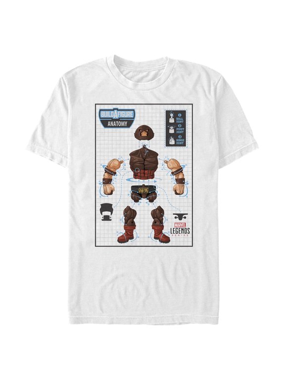 Men's Marvel Toy Schematic Graphic T-Shirt