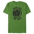 thumbnail image 1 of Men's Marvel Train Like the Hulk Fist Graphic Tee Kelly Green Medium, 1 of 5
