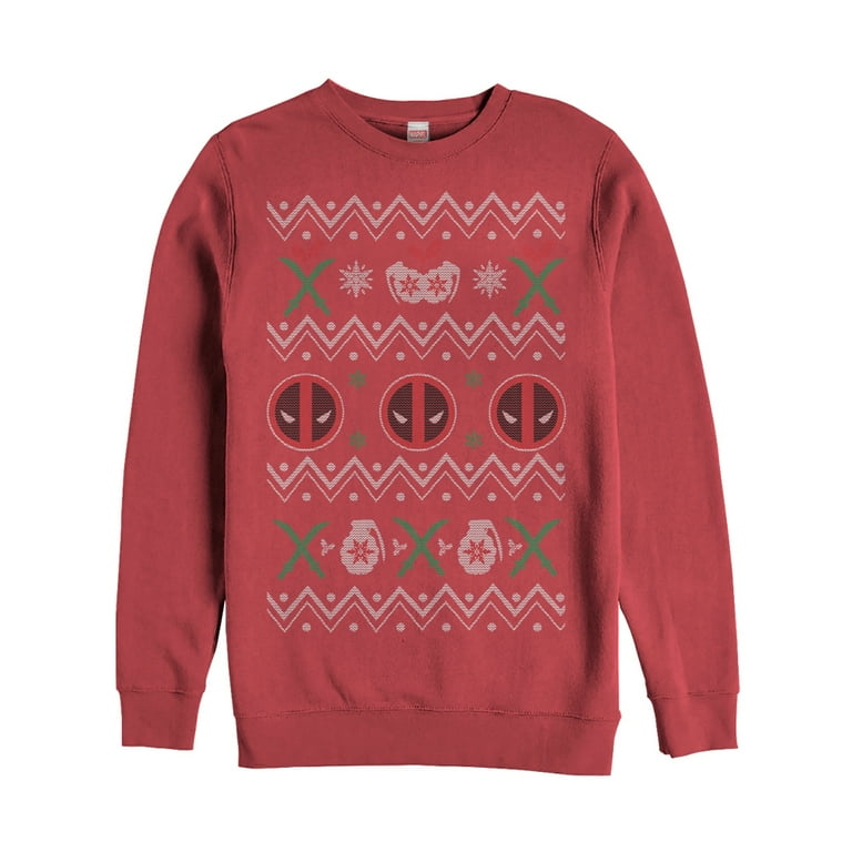 Marvel deadpool hotsell christmas sweater
