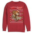 thumbnail image 1 of Men's Marvel Ugly Christmas Squirrel Girl  Sweatshirt Red Medium, 1 of 3