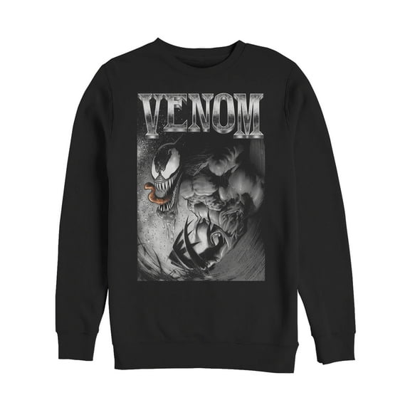 Men's Marvel Venom Beckons You  Sweatshirt Black X Large