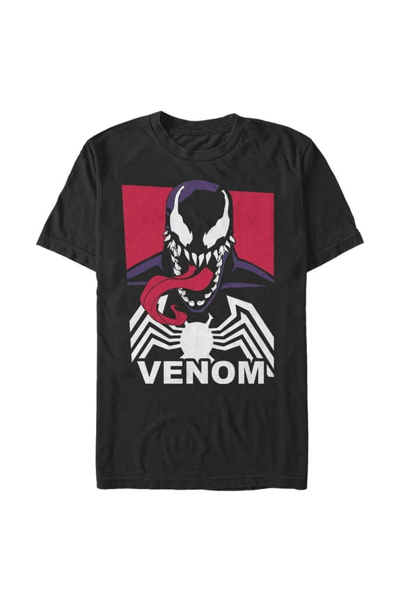 Men's Marvel: Venom Classic Lethal Protector Poster Graphic T-Shirt