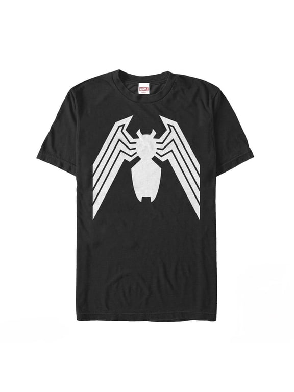 Men's Marvel Venom Classic Logo Graphic Tee Black Large