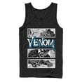 thumbnail image 1 of Men's Marvel Venom Comic Panels Tank Top Black X Large, 1 of 4