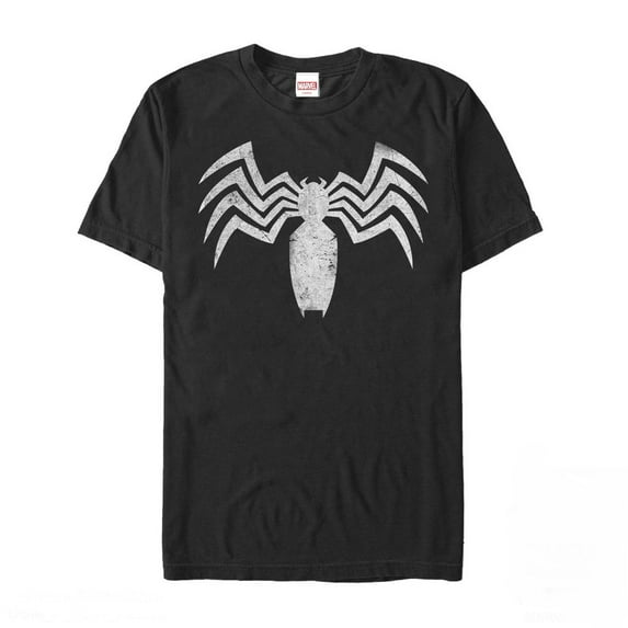 Men's Marvel Venom Distressed Claw Logo Graphic Tee Black 2X Large