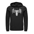 thumbnail image 1 of Men's Marvel Venom Distressed Claw Logo  Pull Over Hoodie Black 2X Large, 1 of 3
