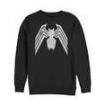 thumbnail image 1 of Men's Marvel Venom Distressed Logo  Sweatshirt Black Large, 1 of 3