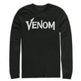 thumbnail image 1 of Men's Marvel Venom Film Bold Logo  Long Sleeve Shirt Black 2X Large, 1 of 3