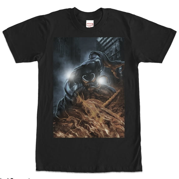 Men's Marvel Venom  Graphic Tee Black 2X Large