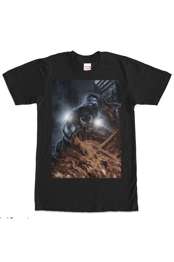 Men's Marvel Venom Graphic Tee Black Small