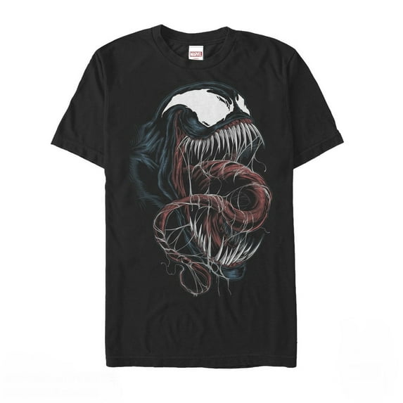 Men's Marvel Venom Close-Up  Graphic Tee Black X Large