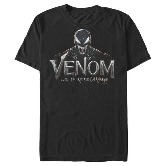 Men's Marvel Venom: Let There be Carnage Mischievous Graphic Tee Black 3X Large