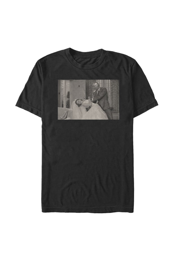 Men's Marvel WandaVision '50s Dancing Scene Graphic Tee Black Medium