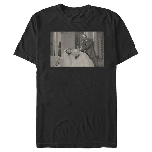 Men's Marvel WandaVision '50s Dancing Scene  Graphic Tee Black Small
