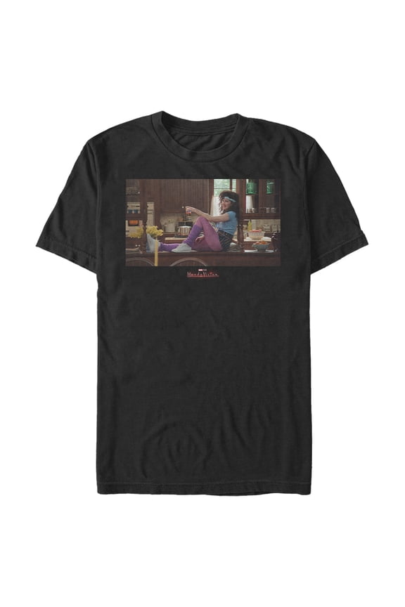 Men's Marvel WandaVision '80s Agatha Graphic Tee Black 3X Large