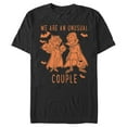 thumbnail image 1 of Men's Marvel WandaVision Orange Sketch  Graphic Tee Black Medium, 1 of 5