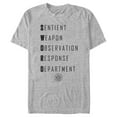 thumbnail image 1 of Men's Marvel WandaVision S.W.O.R.D Acronym Logo  Graphic Tee Athletic Heather 3X Large, 1 of 5
