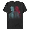 thumbnail image 1 of Men's Marvel WandaVision Static Reality Graphic Tee Black 3X Large, 1 of 5