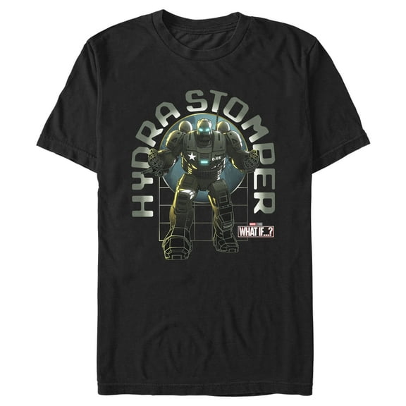 Men's Marvel What if…? Hydra Stomper Graphic Tee Black X Large