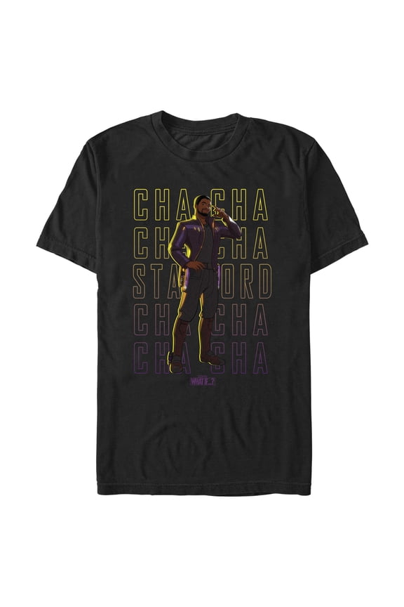 Men's Marvel What if…? T'Challa Graphic Tee Black X Large