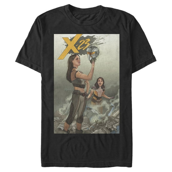 Men's Marvel X-23 Helmet  Graphic T-Shirt