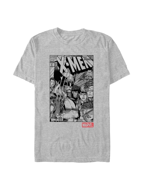 Men's Marvel: X-Men '97 Black and White Issue 11 Graphic T-Shirt