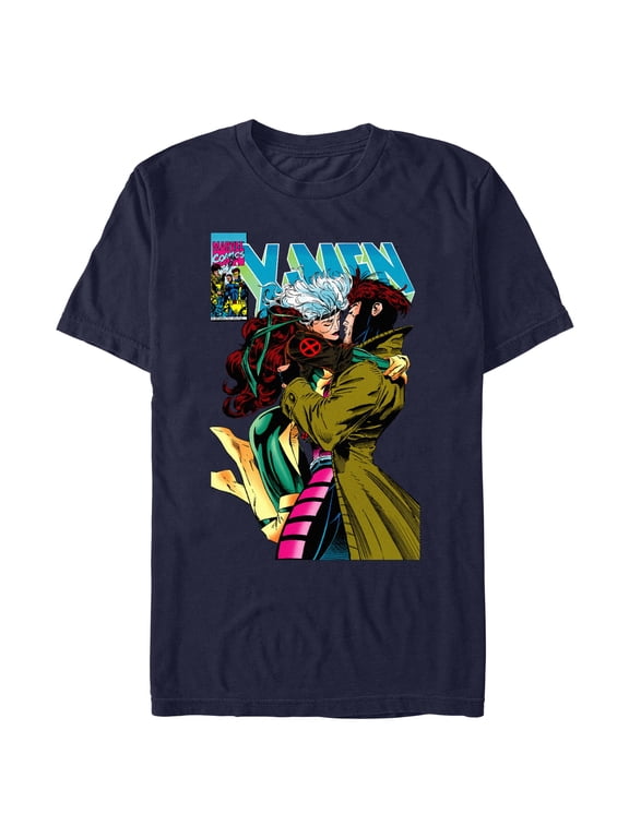 Men's Marvel X-Men '97 Comic Gambit And Rogue Graphic T-Shirt