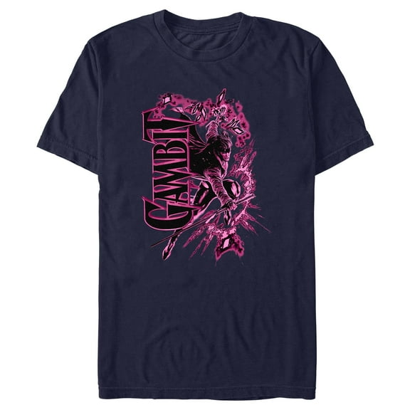 Men's Marvel X-Men '97 Gambit Glow Graphic T-Shirt