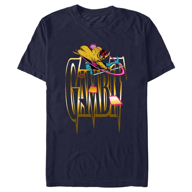 Men's Marvel X-Men '97 Gambit Icon Name Graphic T-Shirt - Walmart.com