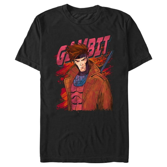 Men's Marvel X-Men '97 Gambit Painting Graphic T-Shirt