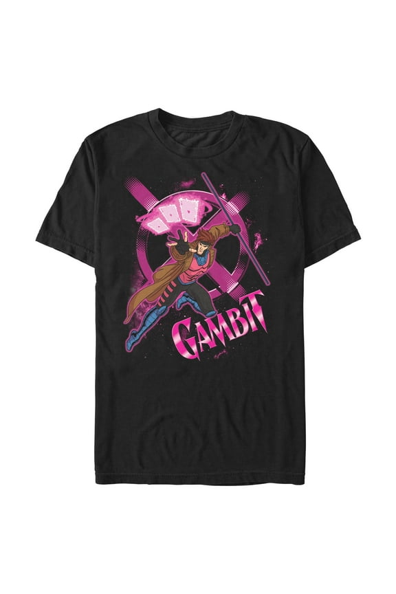 Men's Marvel X-Men '97 Gambit Team Logo  Graphic T-Shirt