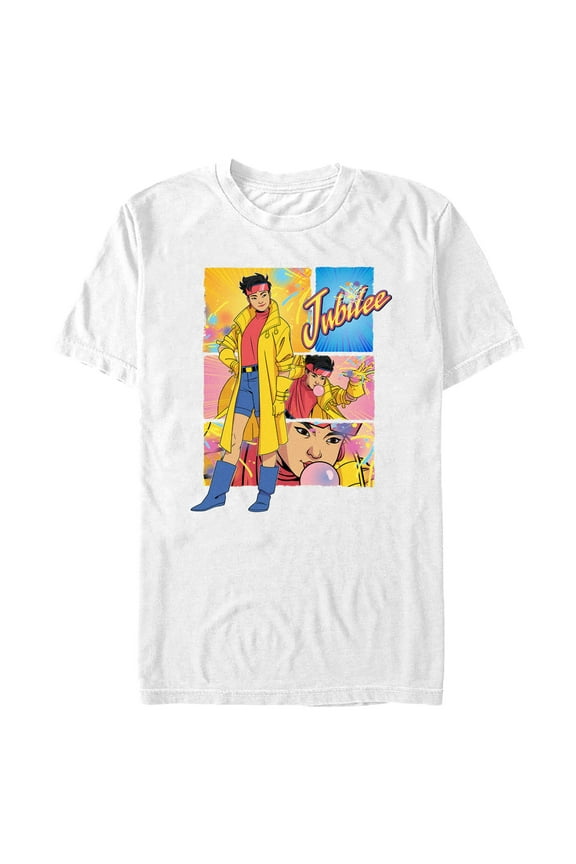 Men's Marvel: X-Men '97 Jubilee Poses Portrait Graphic T-Shirt