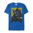 thumbnail image 1 of Men's Marvel X-Men Beast Stripes  Graphic Tee Royal Blue Small, 1 of 4