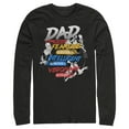 thumbnail image 1 of Men's Marvel X-Men Dad You are Fearless, Intelligent, and a Visionary  Long Sleeve Shirt Black Small, 1 of 4