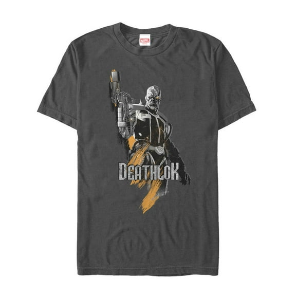 Men's Marvel X-Men Deathlok  Graphic Tee Charcoal Medium