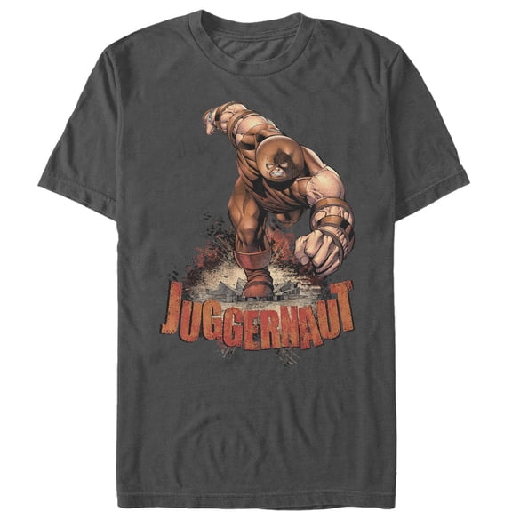 Men's Marvel X-Men Juggernaut Graphic Tee Charcoal 3X Large