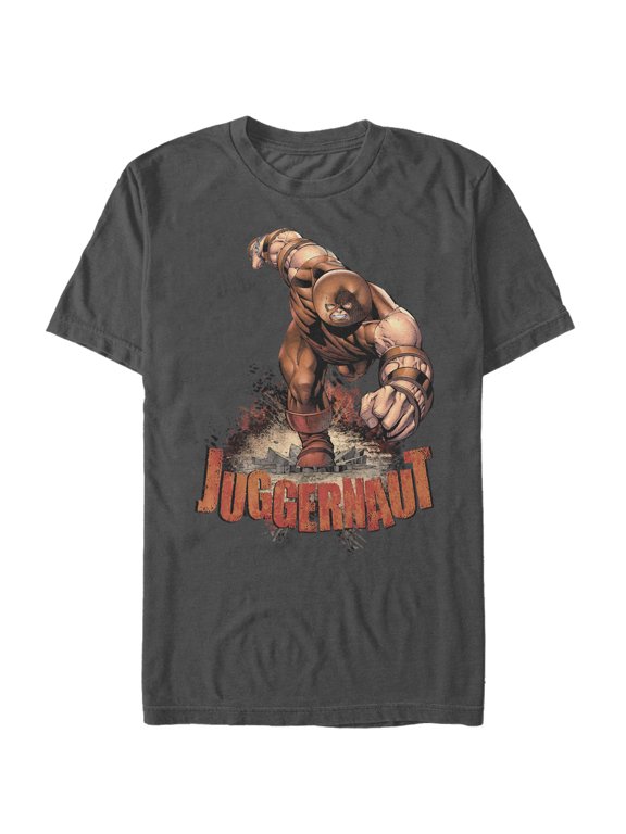 Men's Marvel X-Men Juggernaut Graphic Tee Charcoal 3X Large