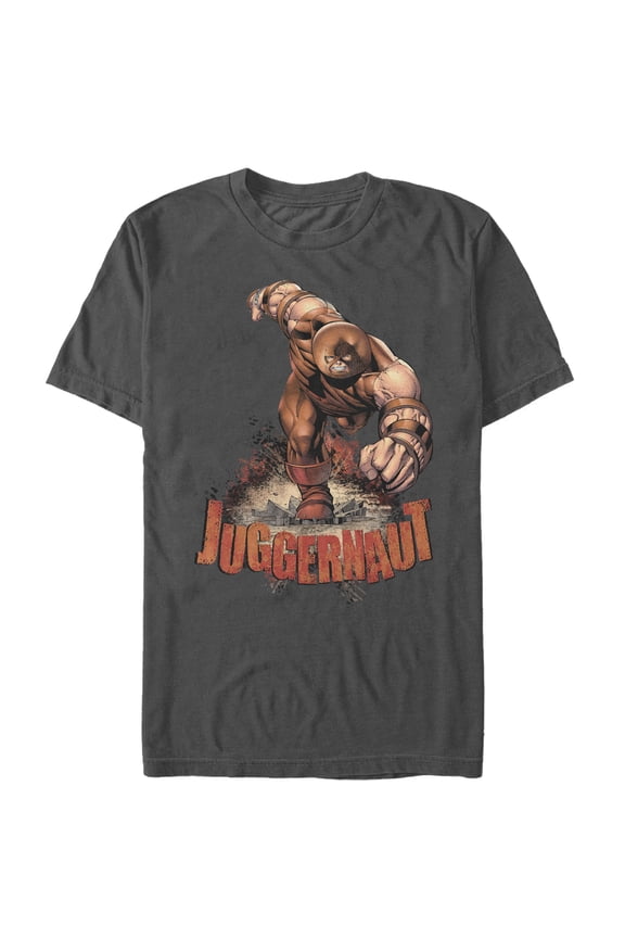 Men's Marvel X-Men Juggernaut Graphic Tee Charcoal Medium