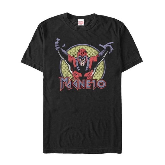 Men's Marvel X-Men Magneto Grab Graphic Tee Black 3X Large