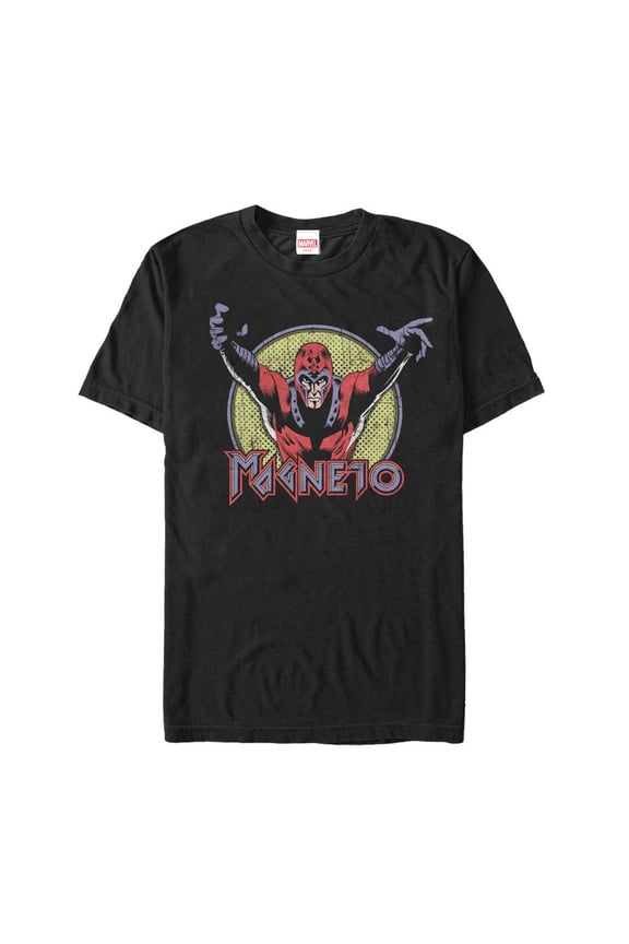 Men's Marvel X-Men Magneto Grab Graphic Tee Black Medium