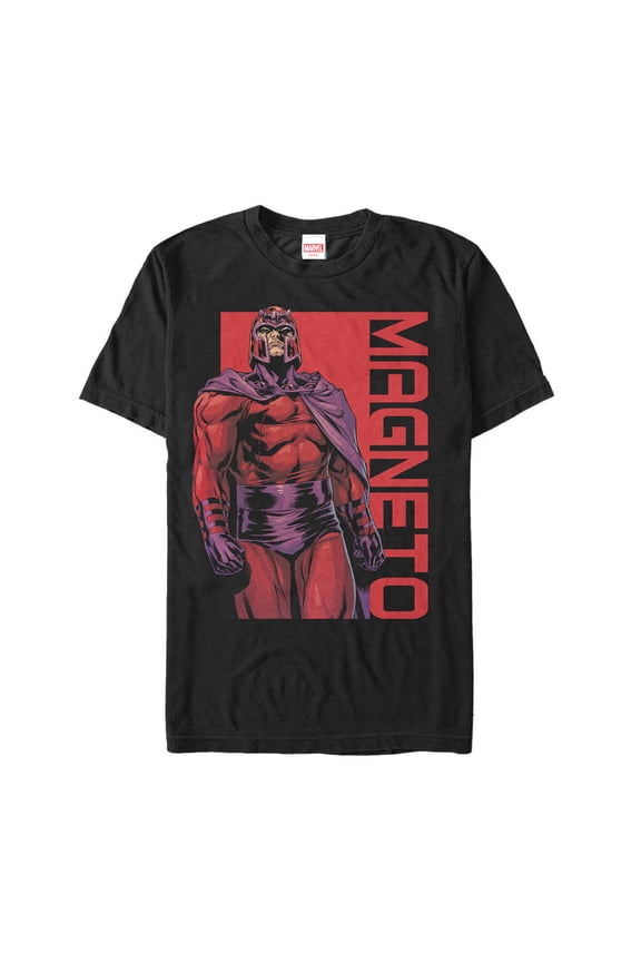 Men's Marvel X-Men Magneto Stance Graphic Tee Black 2X Large