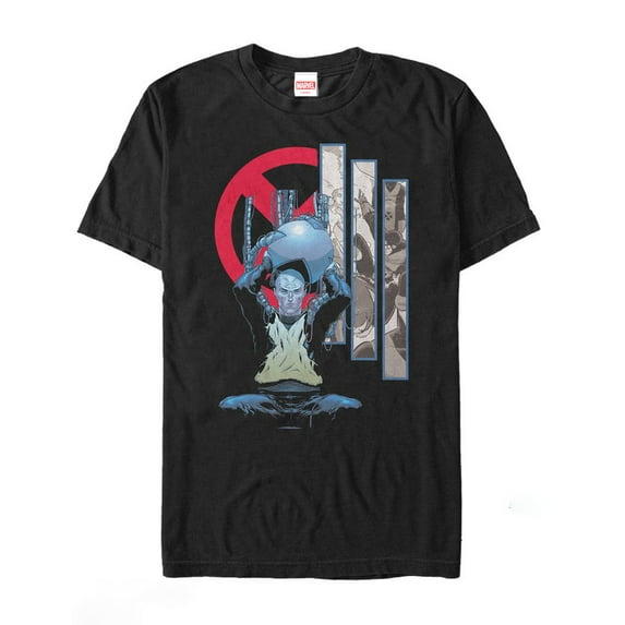 Men's Marvel X-Men Professor X Graphic Tee Black 3X Large